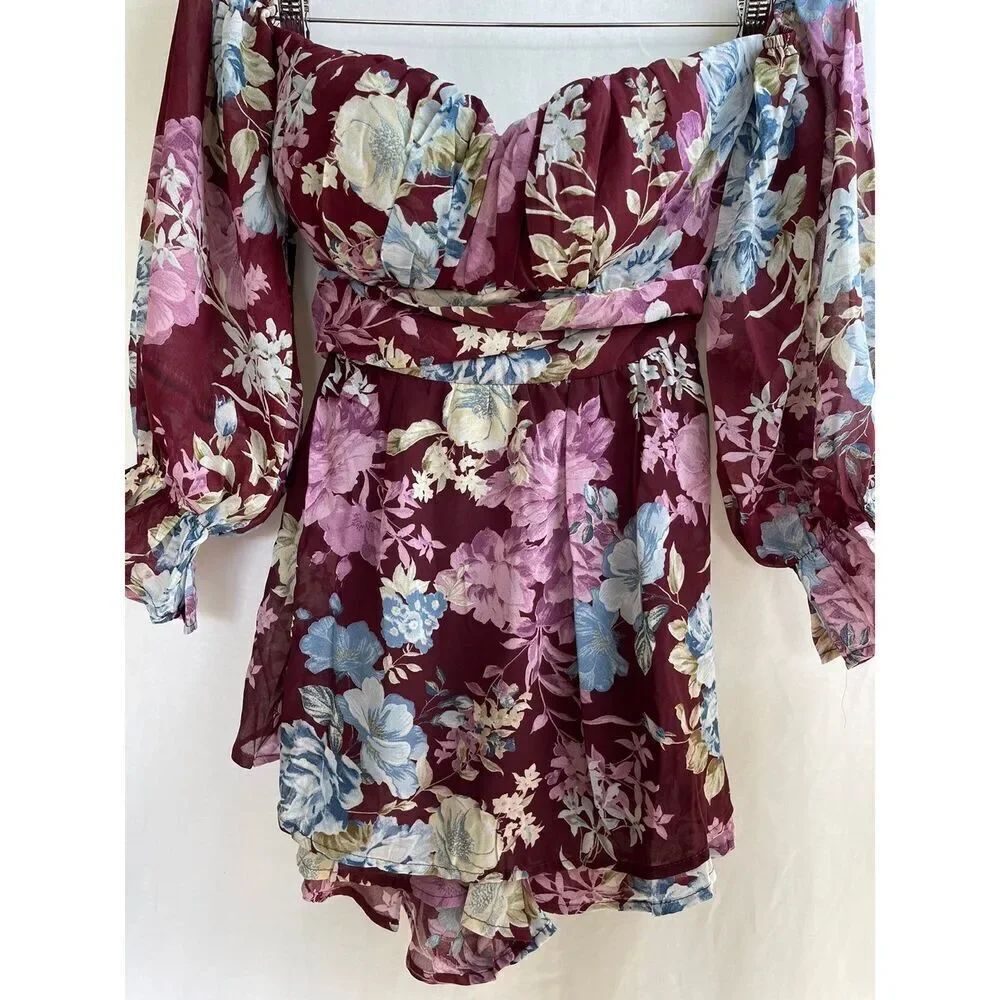 Floral Romper - Picture 4 of 12